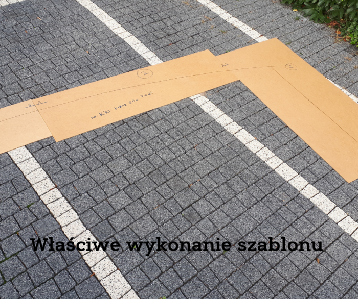 Właściwe wykonanie szablonu