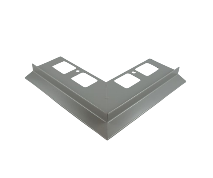 Narożnik zewnętrzny 90 stopni do profili K102 Szary RAL 7024