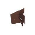 Narożnik wewnętrzny 135 do profili W60 Renoplast RAL 8019