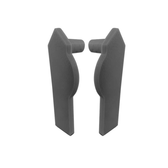 Zakończenie do profili C LED Grafit RAL 7024