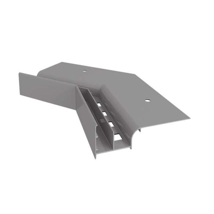 Narożnik wewnętrzny 135 stopni do W20 Szary RAL 7037