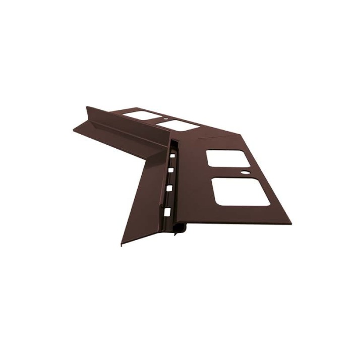 Narożnik wewnętrzny 135 stopni do profili K102 Brąz RAL 8019