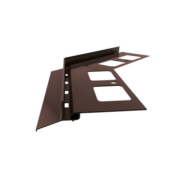 Narożnik zewnętrzny 135 stopni do profili K102 Brąz RAL 8019