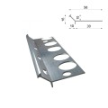 Profil schodowy V1 do żywicy typy kamienny dywan Aluminium Renoplast