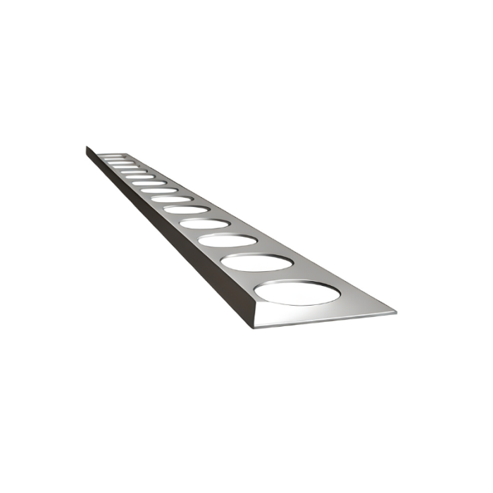 Profil schodowy SZ10 bez otworów czołowych Aluminium