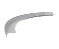Łuk okapowy nacinany W60 Renoplast Szary RAL 7037