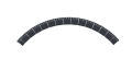 Łuk okapowy nacinany W30 Renoplast