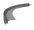 Łuk okapowy nacinany W30 Renoplast