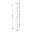 Słupek balustrady Renoplast wymiar: 55x10x1430