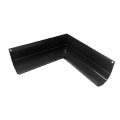 Narożnik rynny wewnętrzny 90' R50 Renoplast Czarny RAL 9005