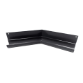 Narożnik rynny wewnętrzny 135' R50 Renoplast CZARNY RAL 9005
