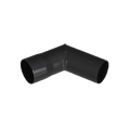 Kolano 87 stopni do rury spustowej R50 Renoplast Czarny RAL 9005