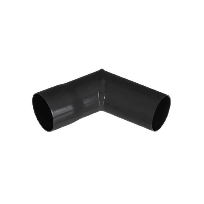 Kolano 87 stopni do rury spustowej R50 Renoplast Czarny RAL 9005