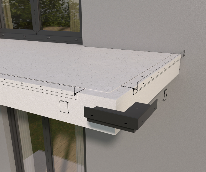 Narożniki do profili W35+ Renoplast