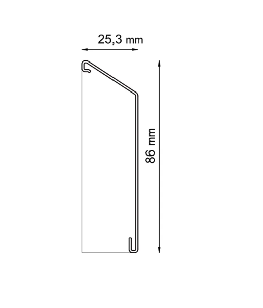 Łącznik do listwy cokołowej C2