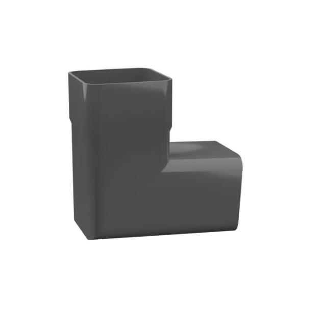 Kolano do rury spustowej RK65 Renoplast 87' Grafit RAL 7024