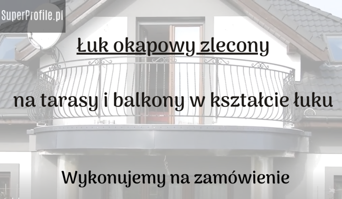 Balkon w kształcie łuku